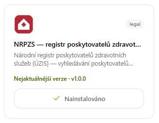 NRPZS — registr poskytovatelů zdravotních služeb