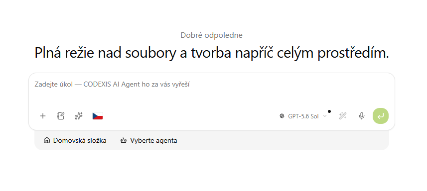 Obrazovka novej konverzácie
