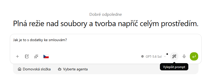 Vylepšiť prompt